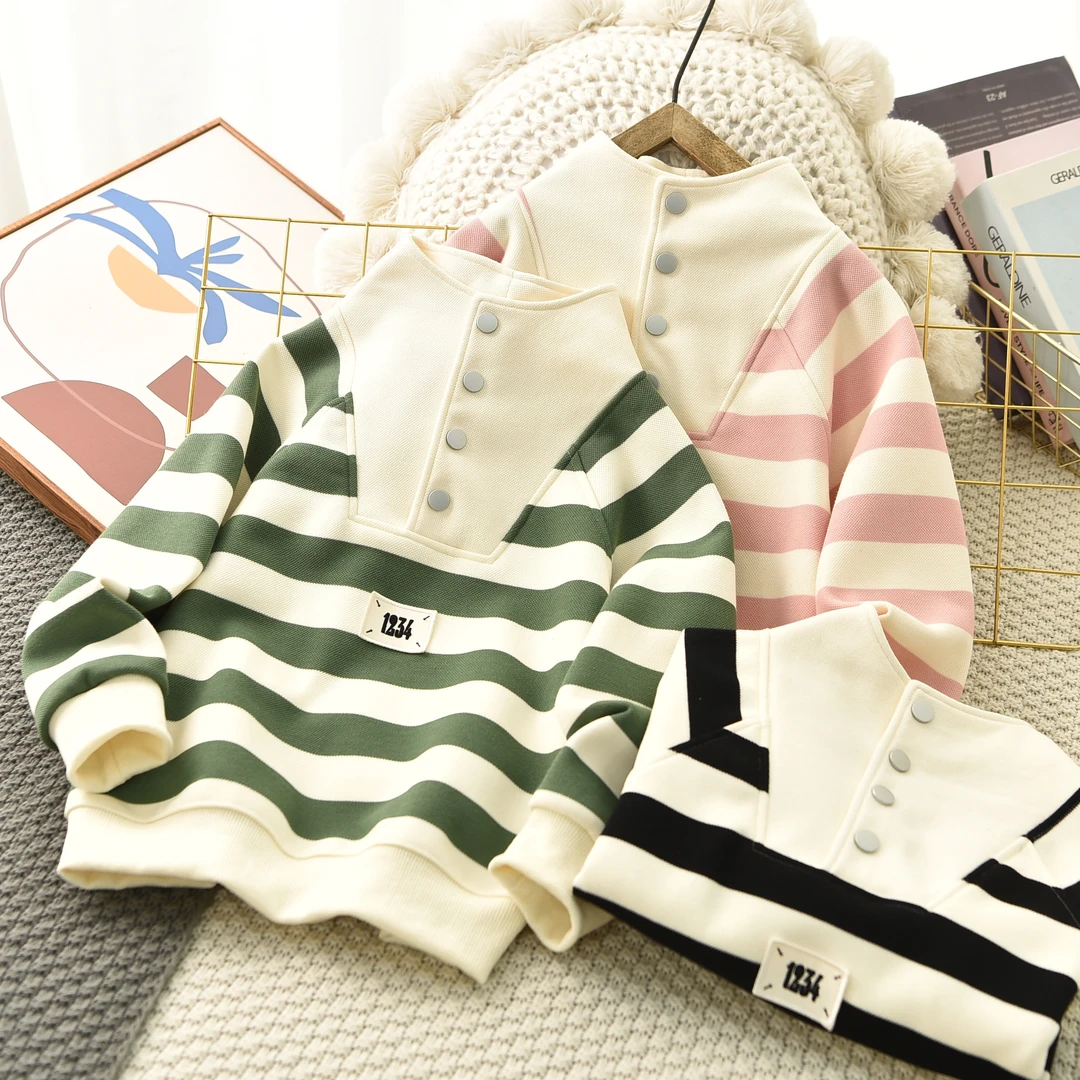 23040秋季儿童立领衫