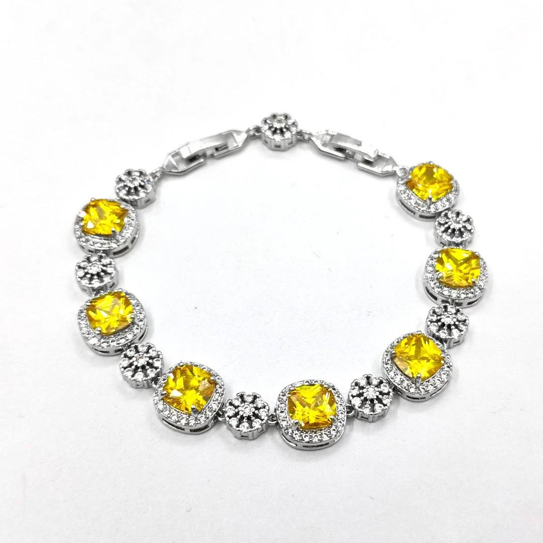 铜合金合成锆石手链 KDMX-51097 手链轻奢百搭气质时尚精致