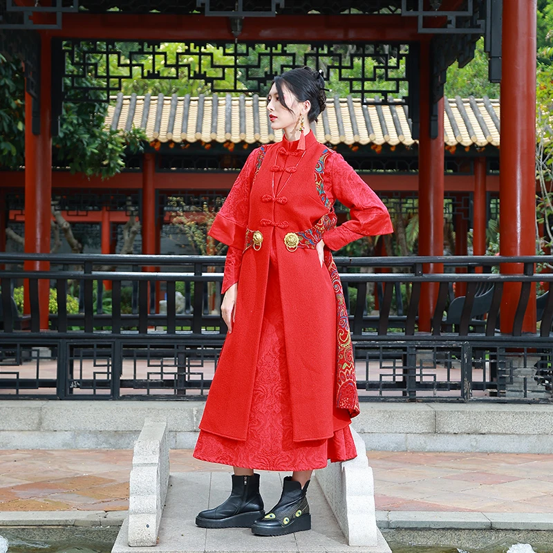 【618同价-清平乐】杨丽萍雀云裳中国风民族风中式长马甲