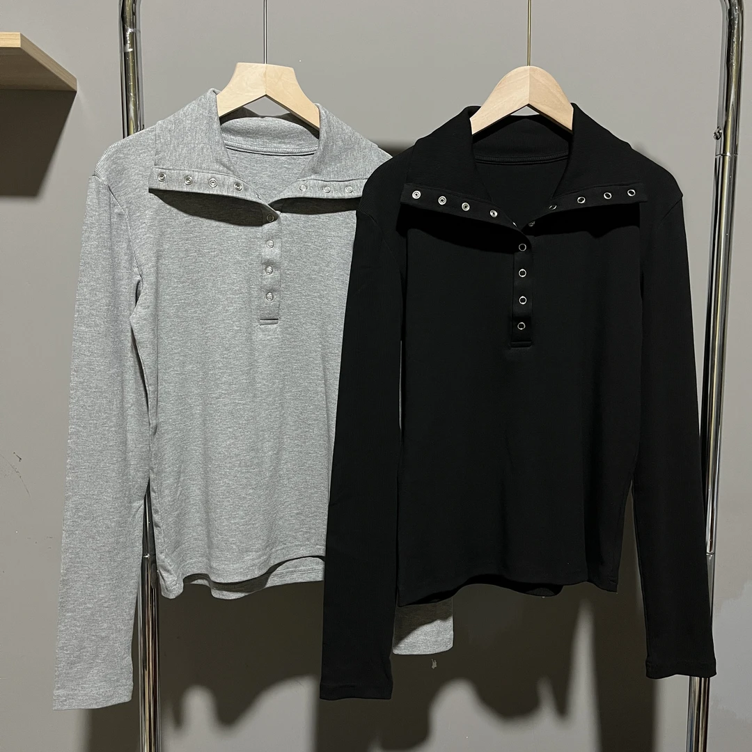 正肩//显瘦修身//时髦精必备//长袖单穿打底衫