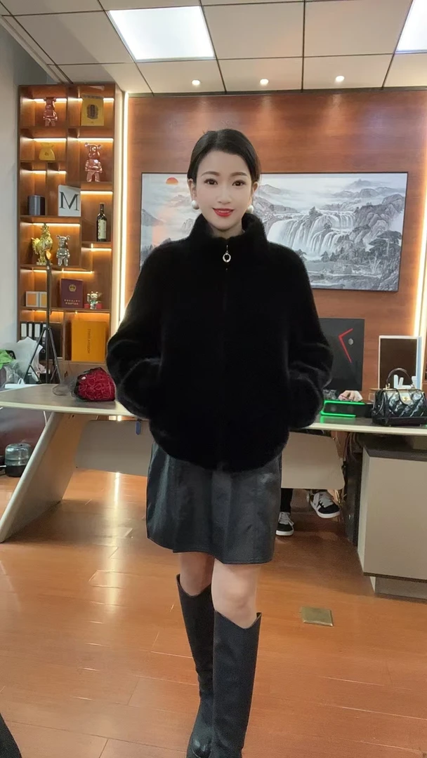 【R6601】2024新款妈妈装上衣洋气外套女女士时尚短款气质