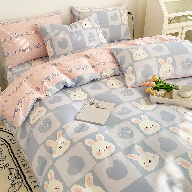 纯棉被套单件150x200卡通儿童全棉被罩200x230加厚冬季单双人被单