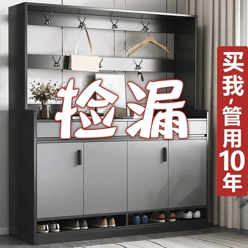 新疆包邮鞋柜鞋架门口进门上档次新款轻奢鞋柜家用结实耐用入户门