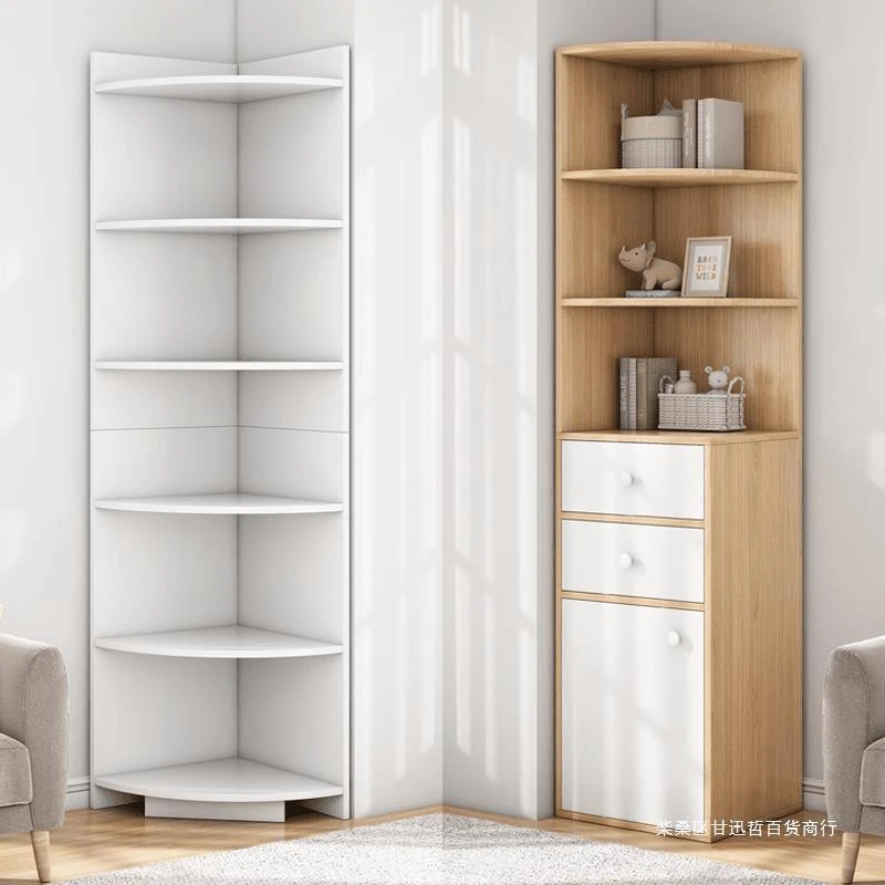 新疆包邮角柜转角柜墙角三角形置物架客厅卧室角落收纳架墙边柜落