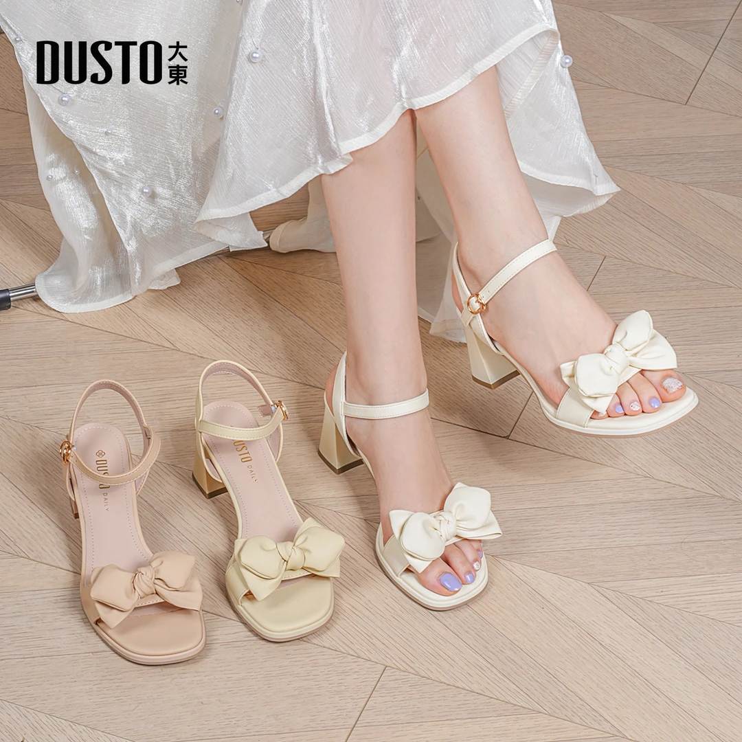 大东夏季外穿凉鞋女新款爆款甜美温柔高跟时尚出游百搭女鞋子0607