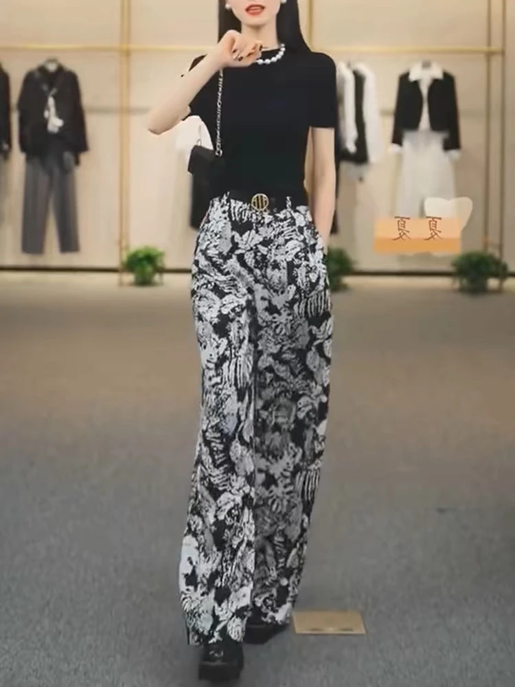 [200-299】新款高腰时尚休闲显瘦百搭韩版修身打底裤