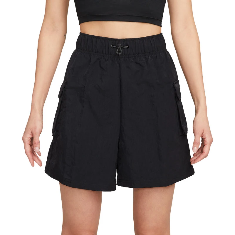 Nike耐克夏季女款ESSNTL WVN运动裤休闲宽松舒适短裤DM6248-010