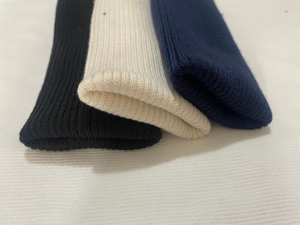 秋冬季棉衣羽绒服防风无缝加厚袖口粗纹袖口