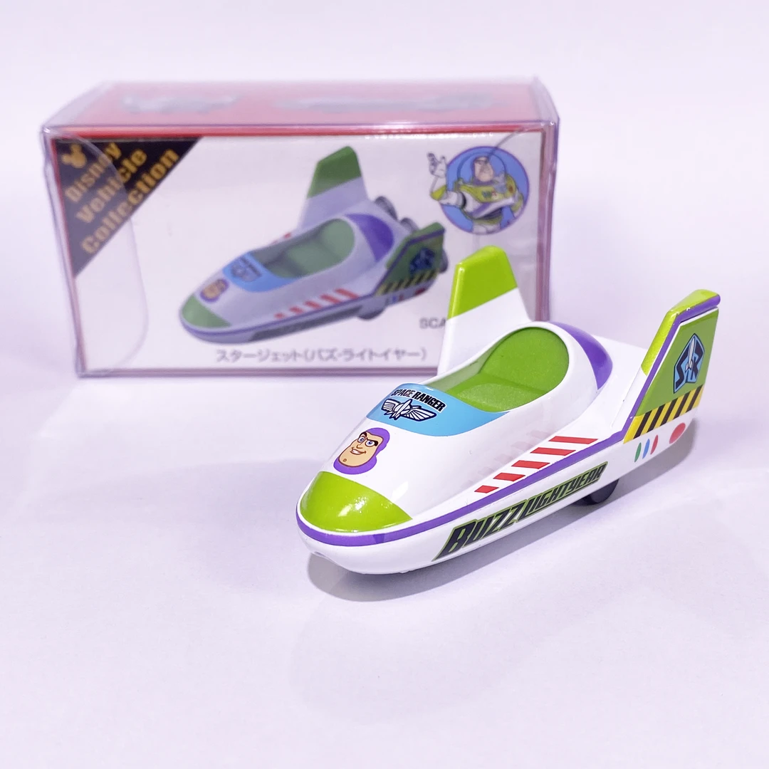 正品TOMY多美卡东迪园区限定巴斯光年太空船进口合金车模