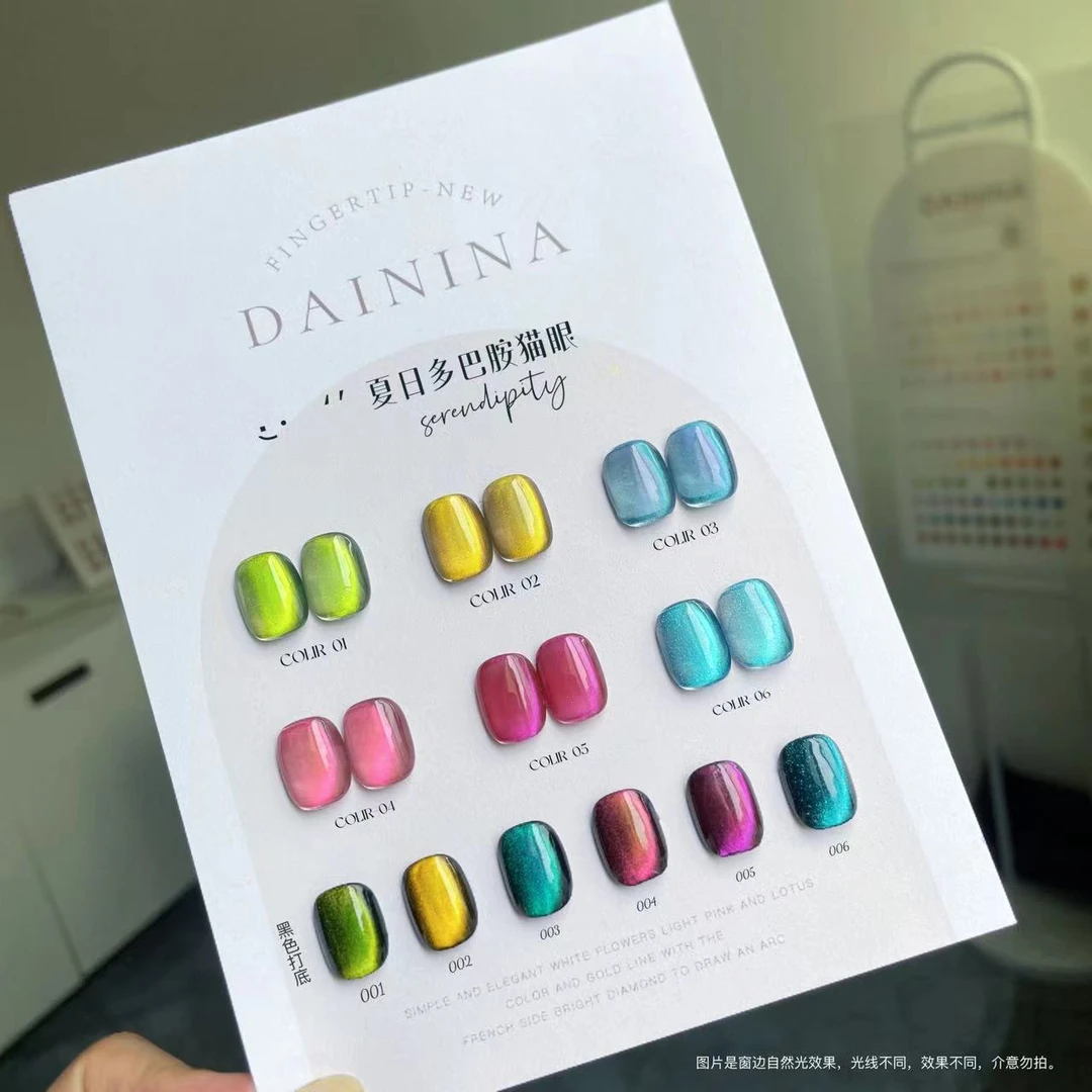 【单瓶】夏日多巴胺猫眼【不送磁铁】12ml瓶装甲油胶