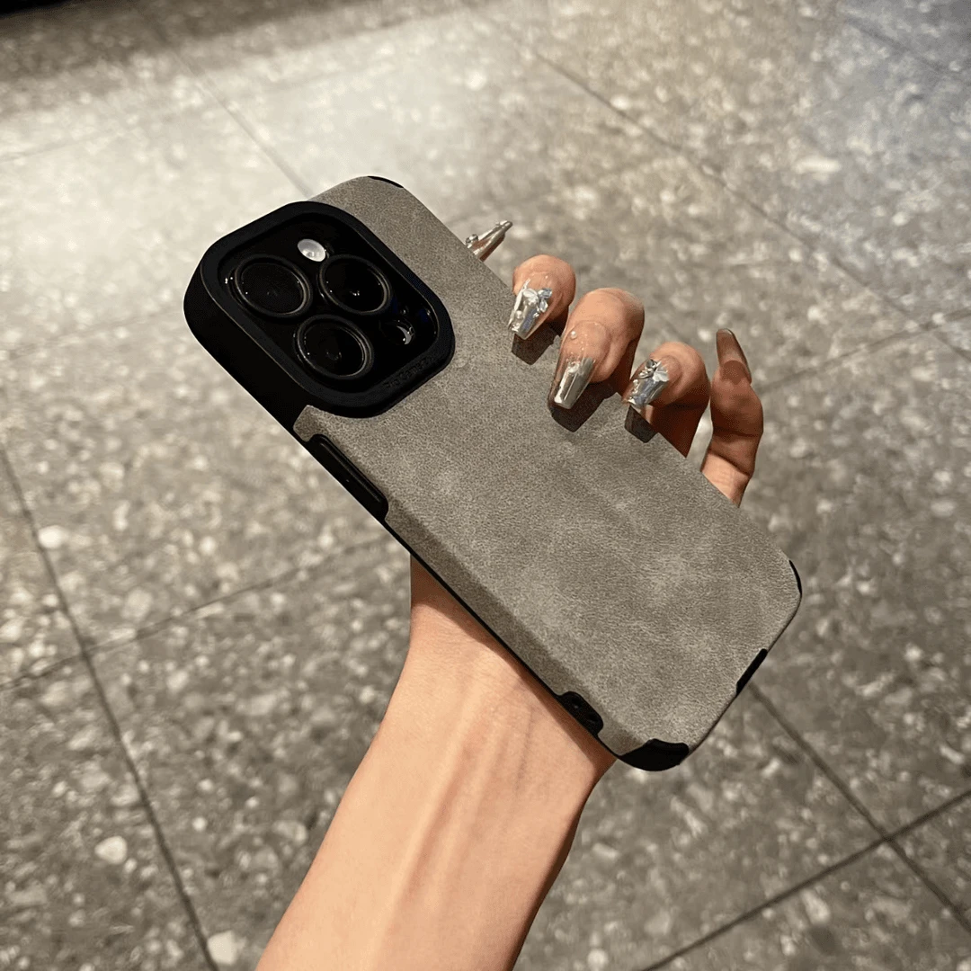 复古耐脏适用苹果15promax防摔iPhone14手机壳高级16/13