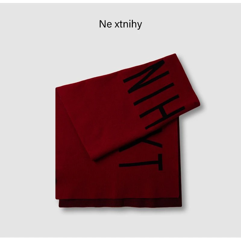 【小雨专享】NE XTNIHY 当季新款时尚红色围巾NA118576