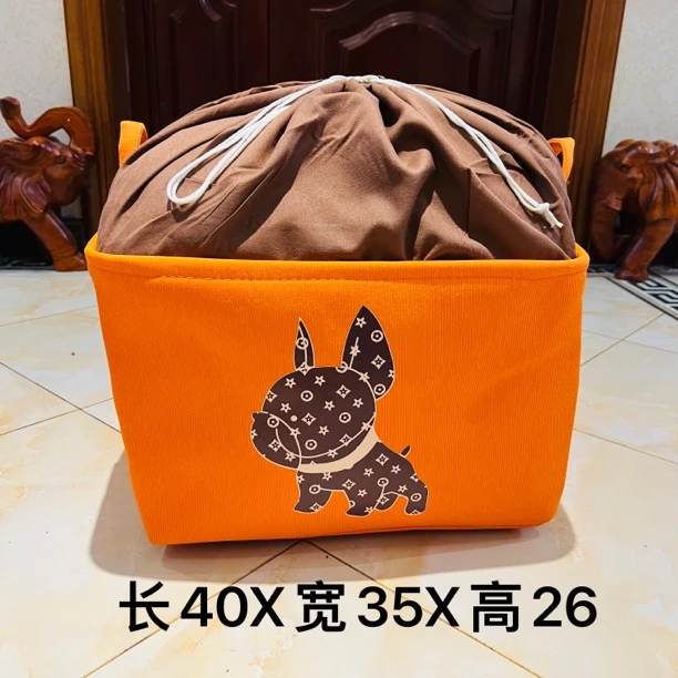 40升【爱马橙系列】法斗（带收口）防水防潮防霉收纳袋