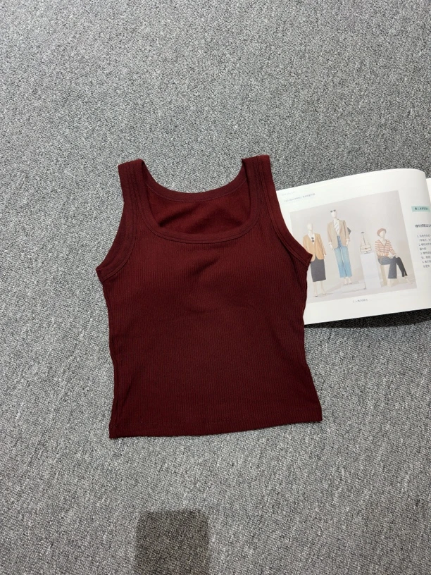 秋冬新款修身时尚运动背心