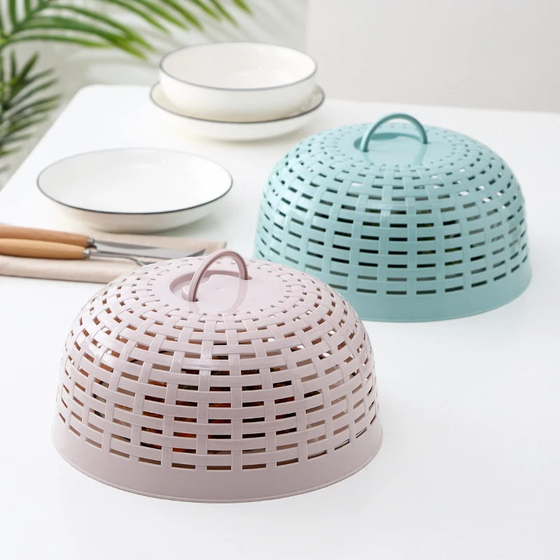 家用简约镂空盖菜罩 厨房圆形食物饭菜罩防尘防蝇餐桌食物罩