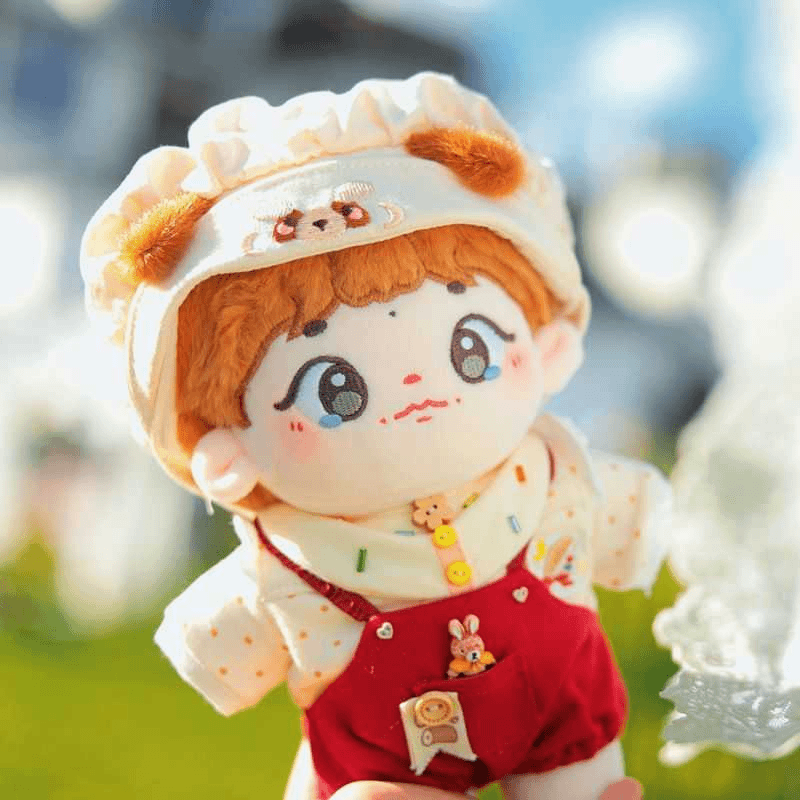 20cm易烊千玺胖胖体棉花娃娃小绵烊毛绒玩偶可爱公仔生日礼物周边