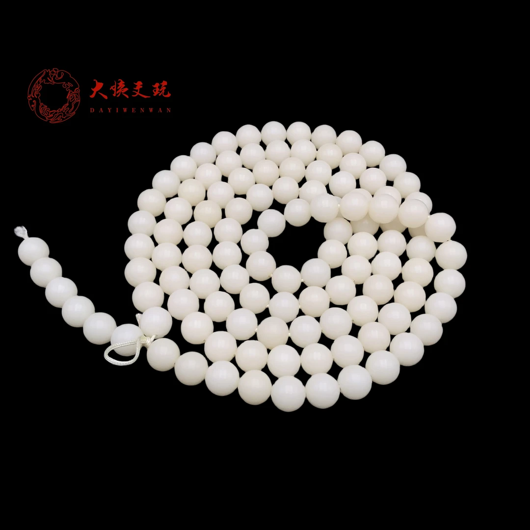 【大姨亲荐】菩提根108脖挂 可自己DIY 可包浆变色开片