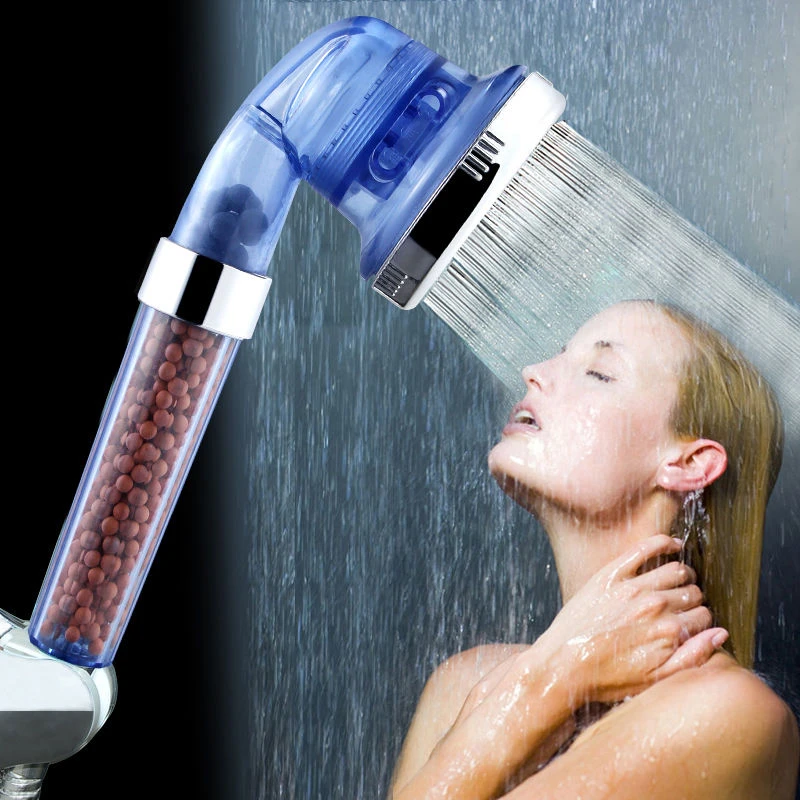 花洒淋浴喷头三挡增压强力大出水淋浴浴室可拆洗花洒头通用家用