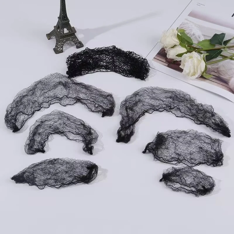 各种尺寸黑色高弹超细隐形发网丸子头网兜空姐餐饮芭蕾舞蹈发网