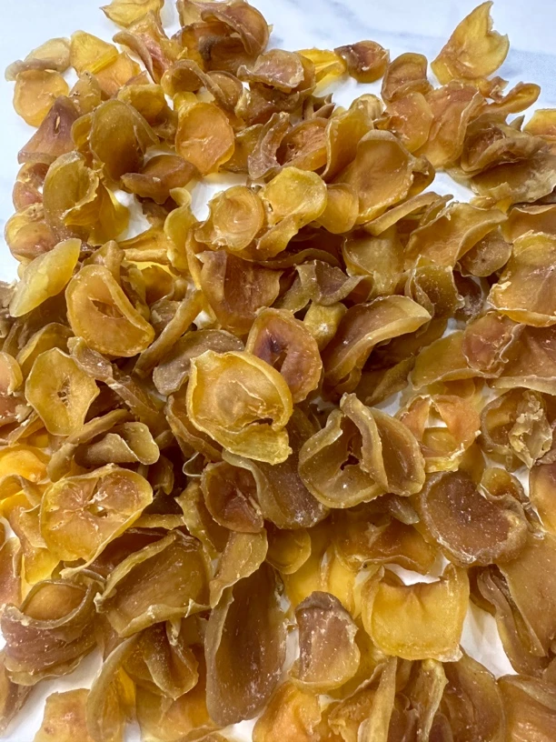 农村自己家小园种植土豆干