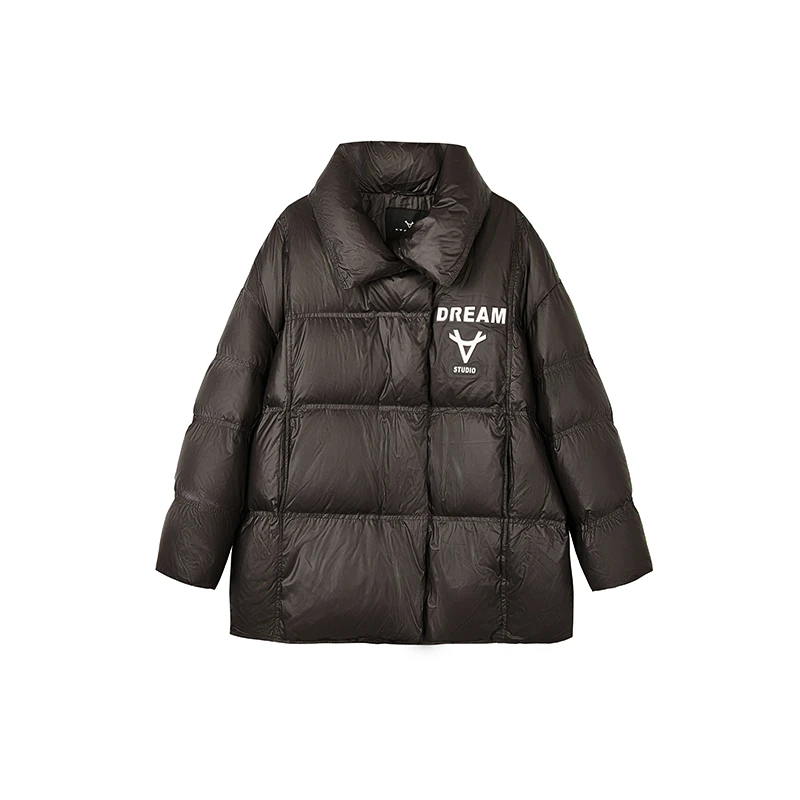 【籽言专属】时髦扩版韩版羽绒服厚款保暖时尚外套X10AYS8667