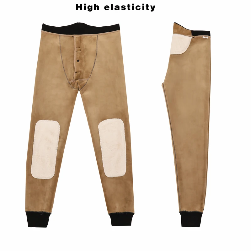 dsy008男士高腰保暖裤男款保暖长裤加厚冬季内穿