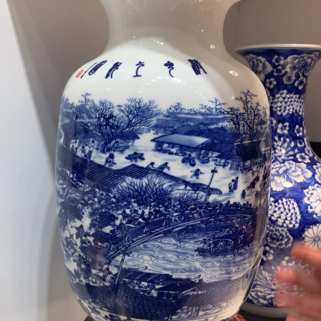 景德镇陶瓷花瓶摆件