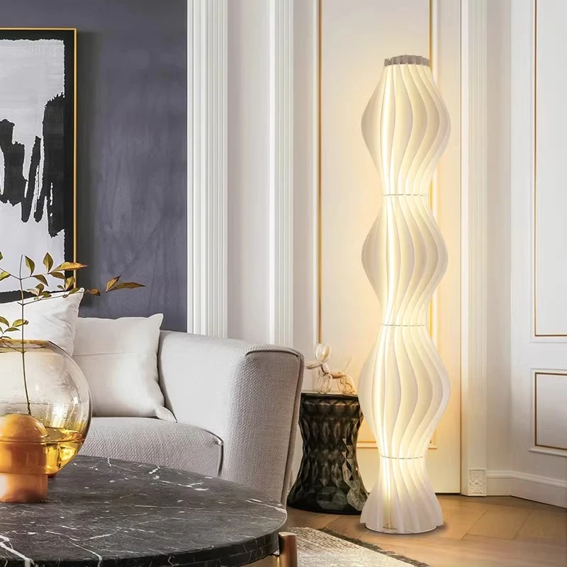 全光谱护眼草裙落地灯高级感轻奢客厅沙发旁设计感卧室氛围装饰灯