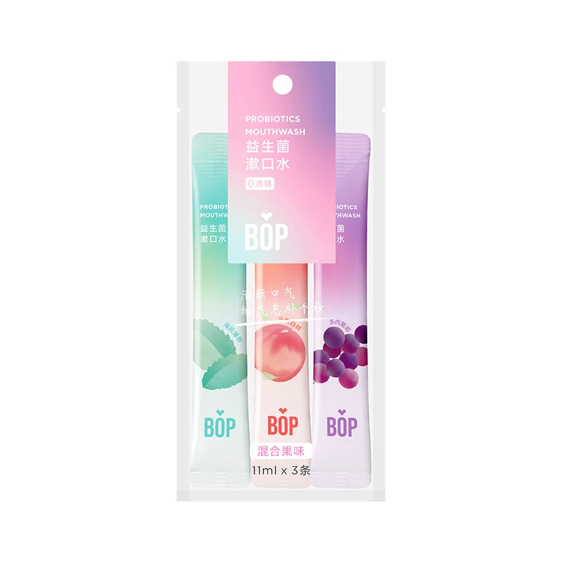bop益生菌漱口水11ml*3条