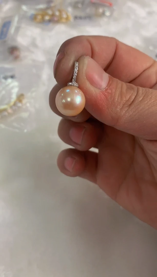 【闪购商品】淡水珍珠231217银S925镶嵌Q039