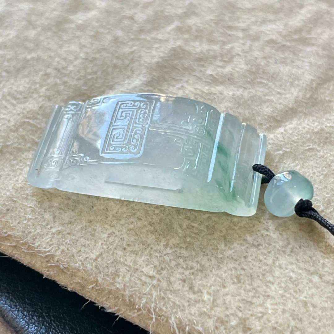 天然缅甸翡翠A货仿古