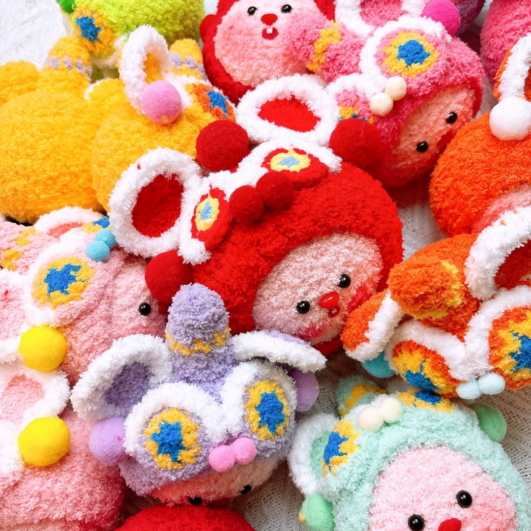 明款【拍一选二】手工编织diy编织团子挂件可爱摆件钥匙扣