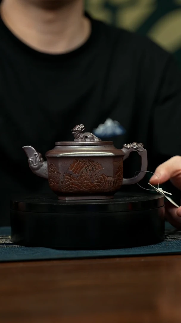 【闪购商品】紫砂茶壶宜兴原矿全手工 紫砂壶容量300CC