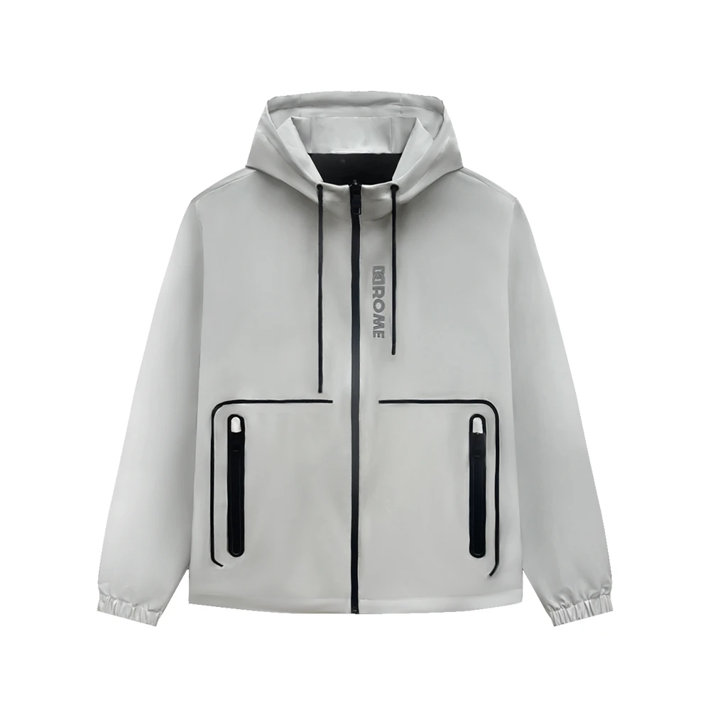 DiteDite24秋款潮流男士连帽拉链夹克时尚休闲