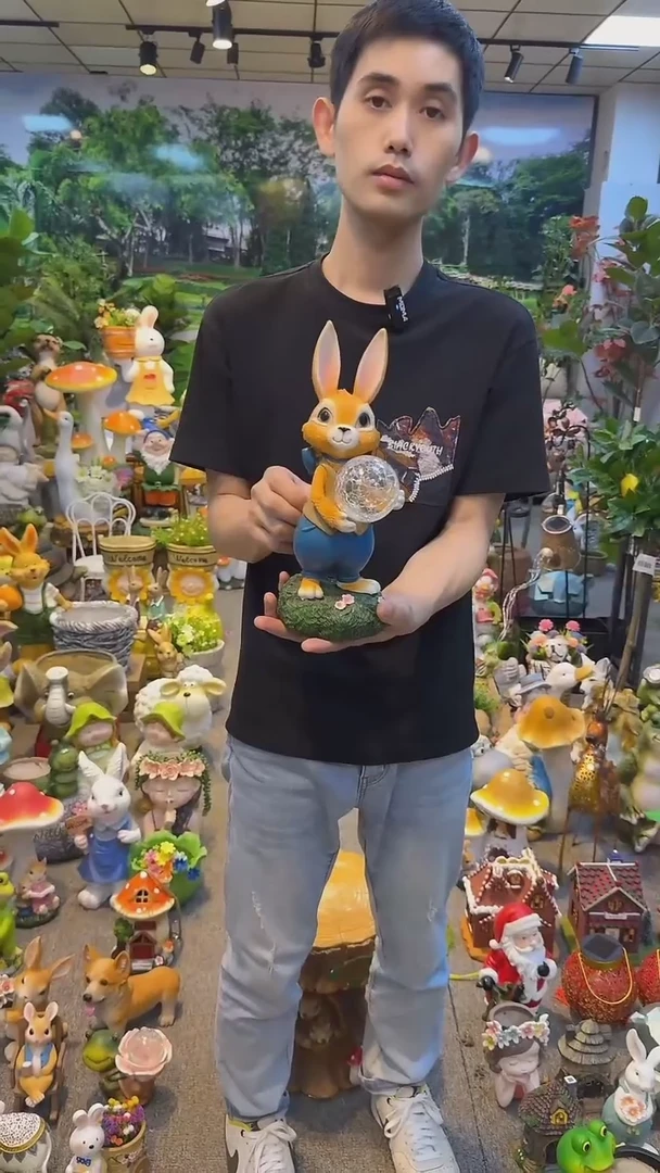 【闪购商品】树脂花园庭院摆件&00&