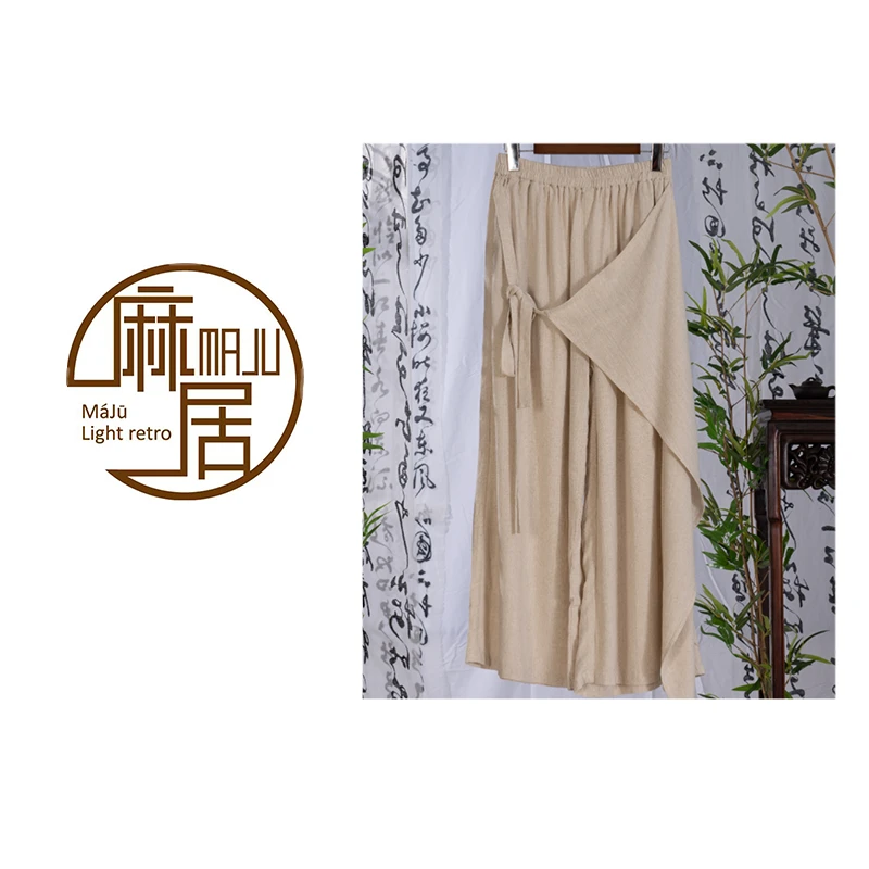 【蓉哥出品】新款（闲走）亚麻长裤E10