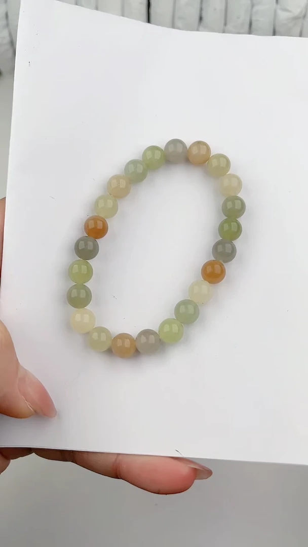 【闪购商品】和田玉手链未镶嵌1颜色微差无瑕疵