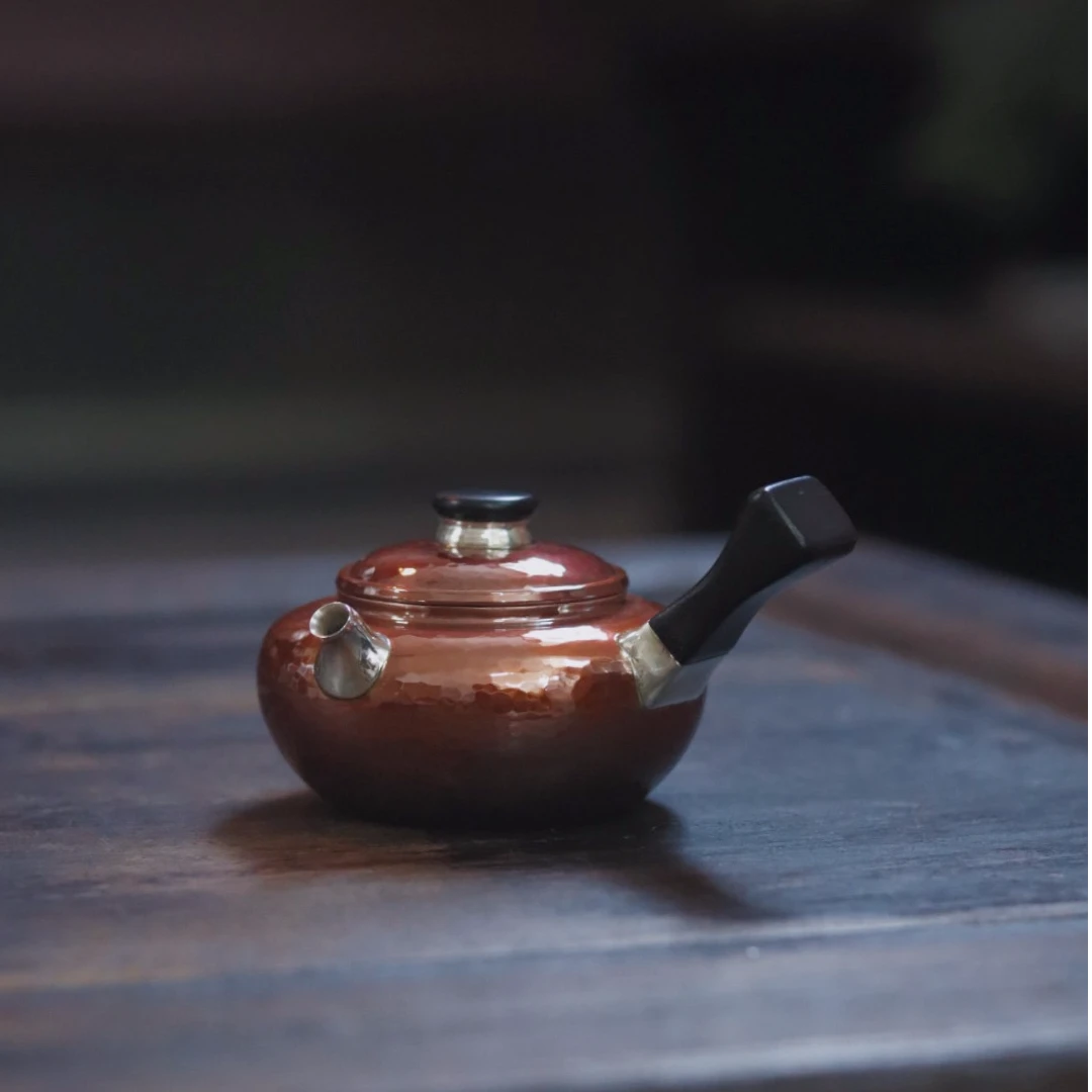 怦然心动·【盈满】小侧把铜壶110cc