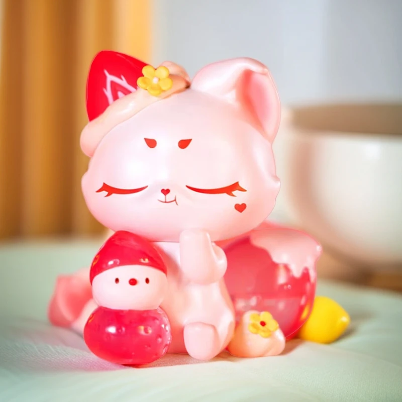 小狐狸神奇的祈愿盲盒可爱小动物潮玩摆件