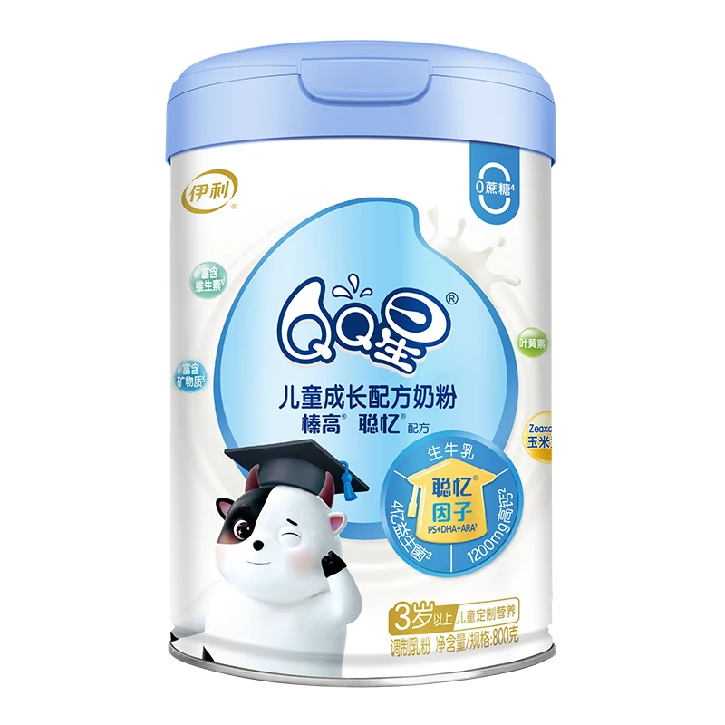 伊利QQ星儿童成长配方奶粉800g