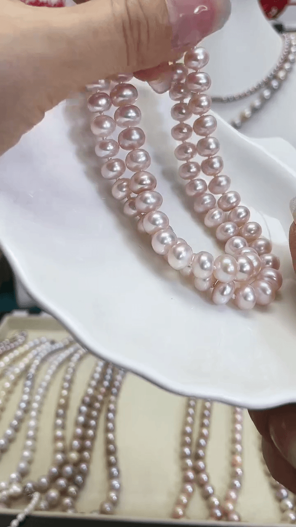 【闪购商品】淡水珍珠项链未镶嵌珍珠项链