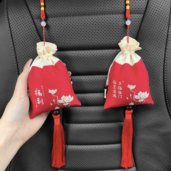 端午节古风炭包新车除甲醛汽车活性炭包去异味车载去味挂件车挂