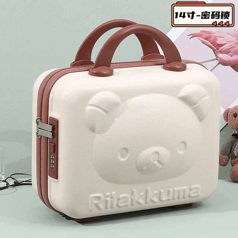 【补贴】化妆包网红爆款便携14寸密码外出旅游洗漱收纳包手提箱子