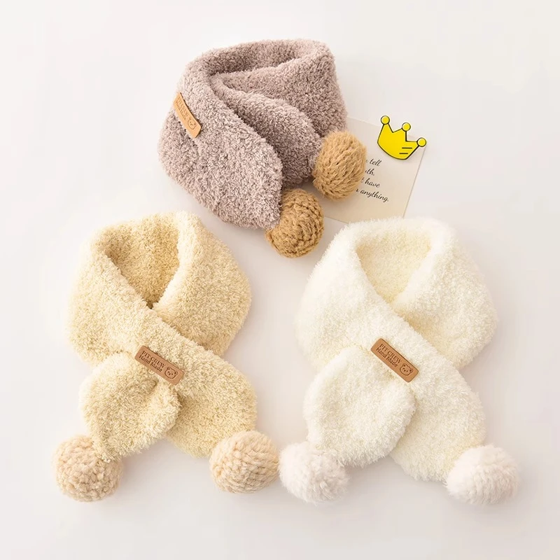 宝宝围巾婴儿秋冬款儿童可爱超萌保暖围脖秋冬季男童女童加厚脖套