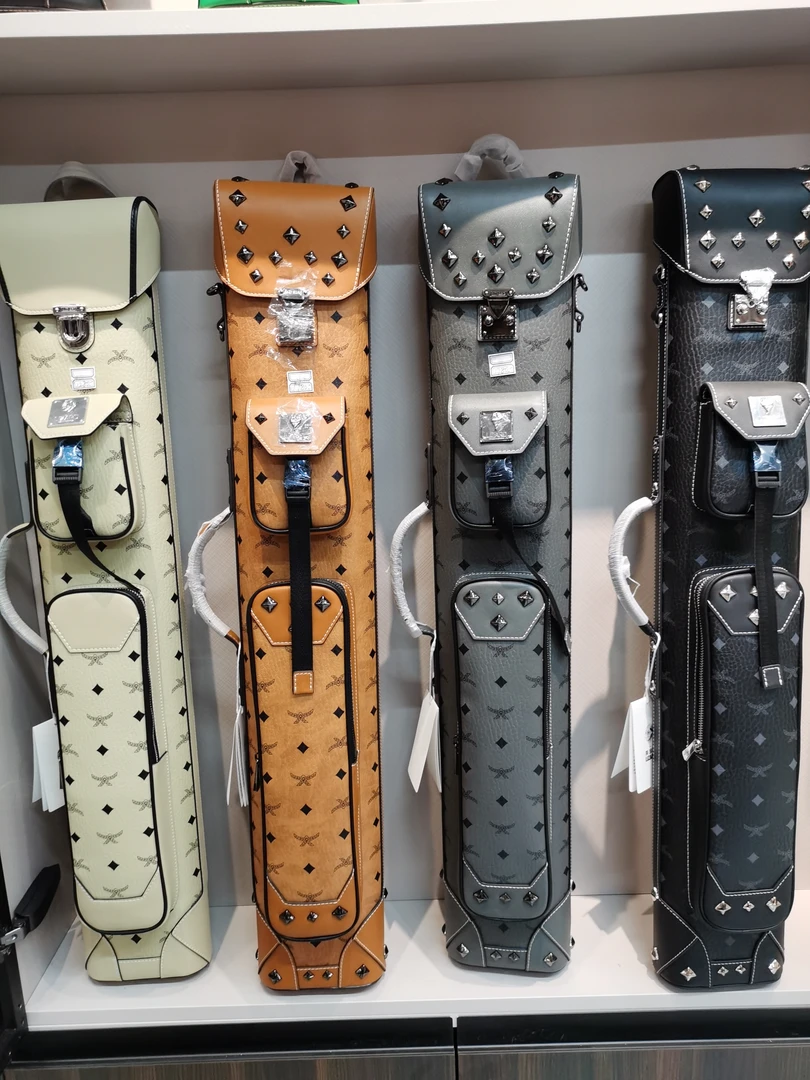 诠释台球杆包1/2台球杆包杆桶九球杆中式黑八大头杆球杆八孔杆包