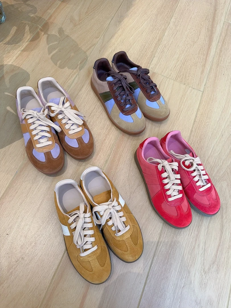 2024秋季新品磨砂皮德训鞋