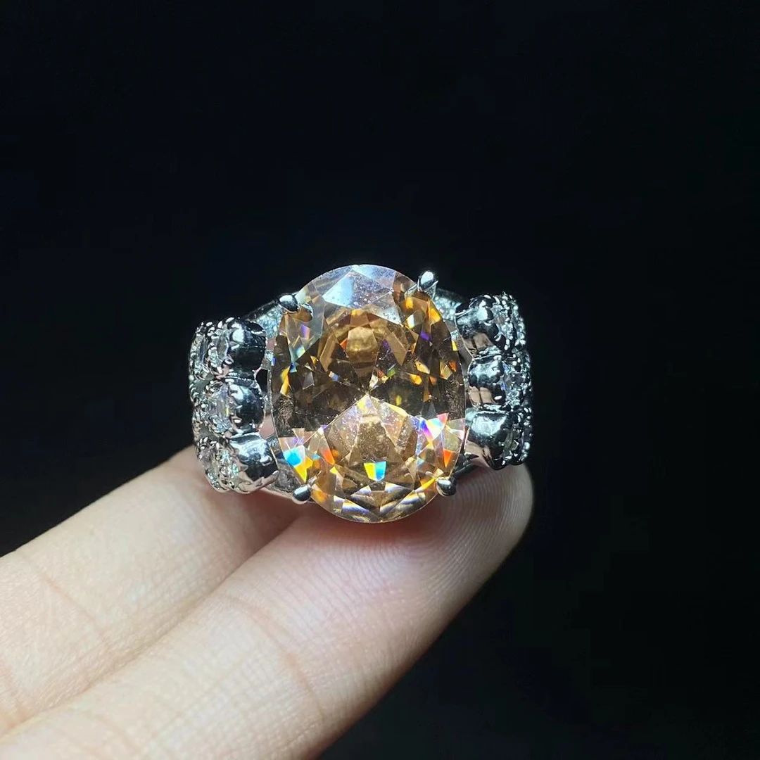 5  CY096 精美珠宝戒指【尺寸16*12mm】