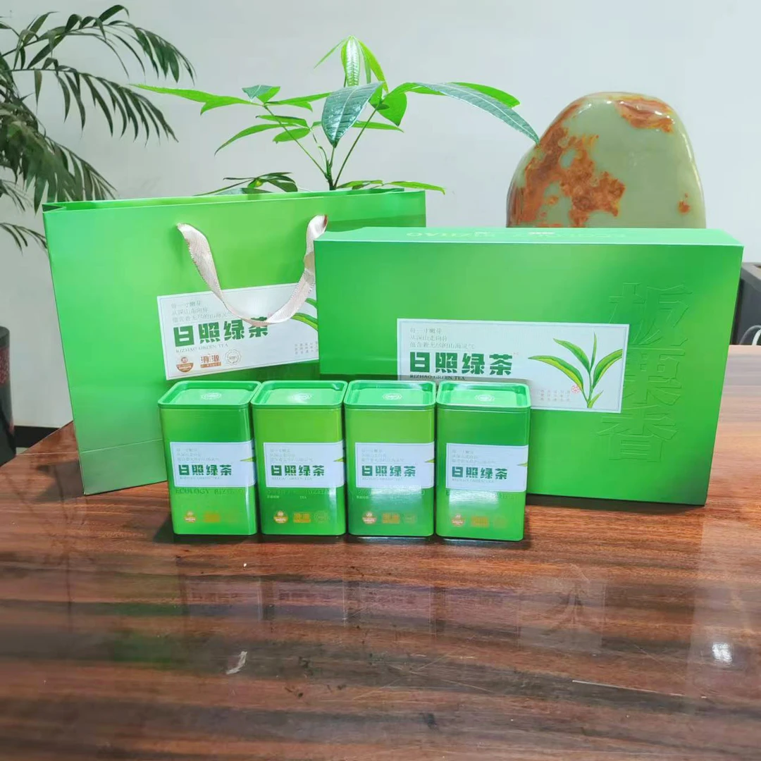 盛业春日照绿茶板栗香礼盒装茶礼L2-99