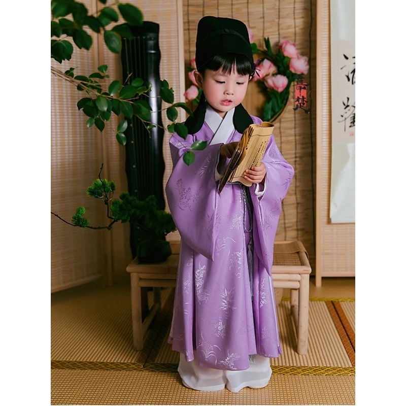 春风得意】明制汉服男童原创秋季高端中国风中秋节中式儿童国学服