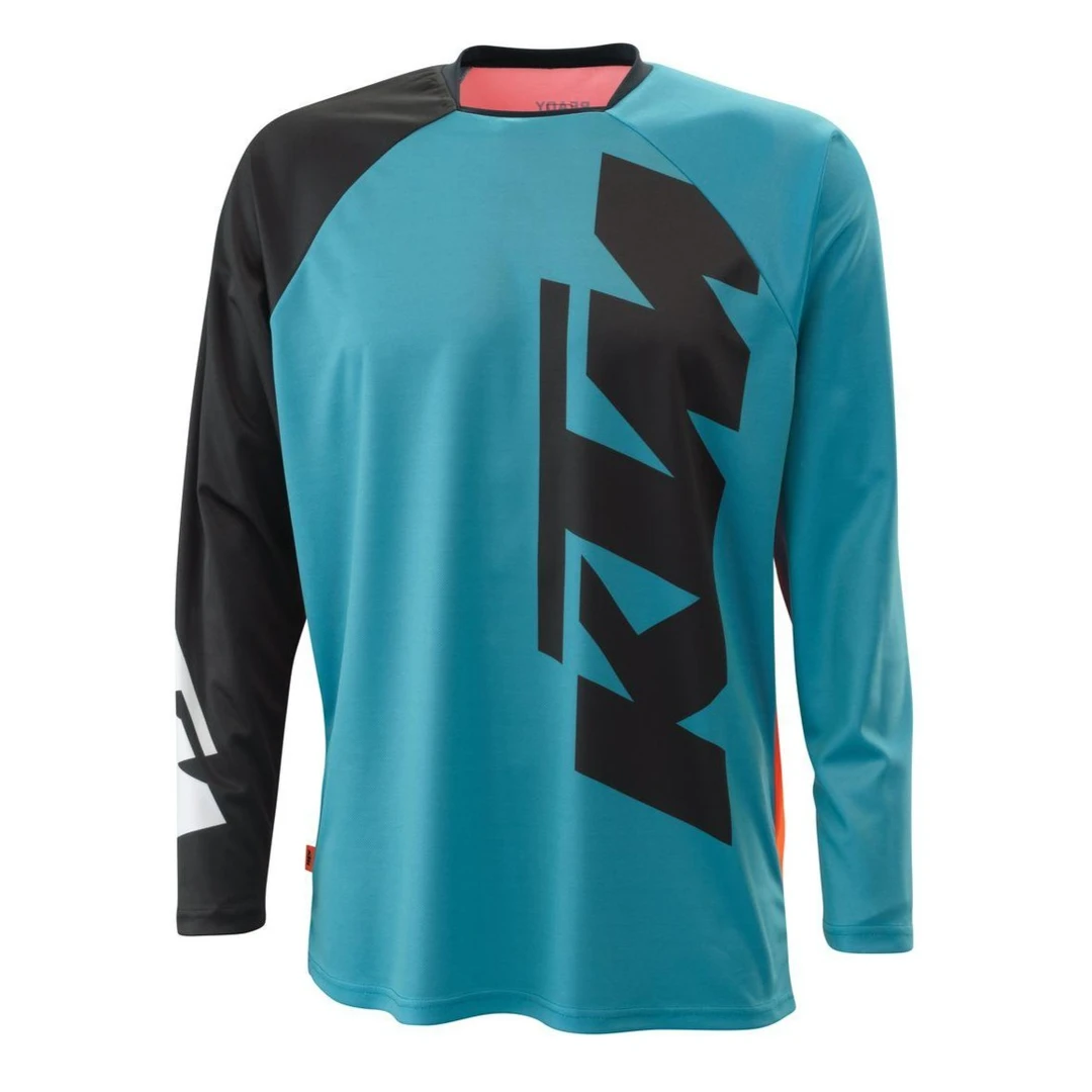 KTMR2RPOUNCE越野衫/蓝M速干衣骑行服摩托车透气长袖机车网眼防晒